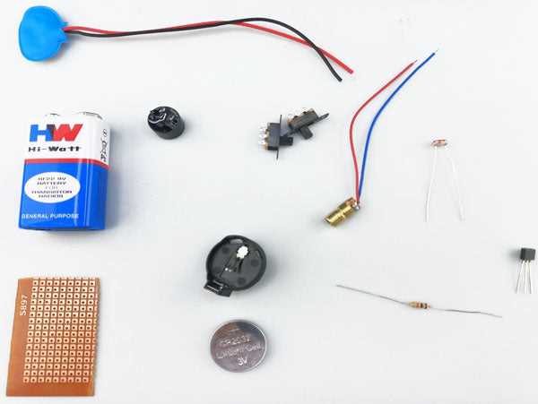 laser light security alarm system circuit diagram