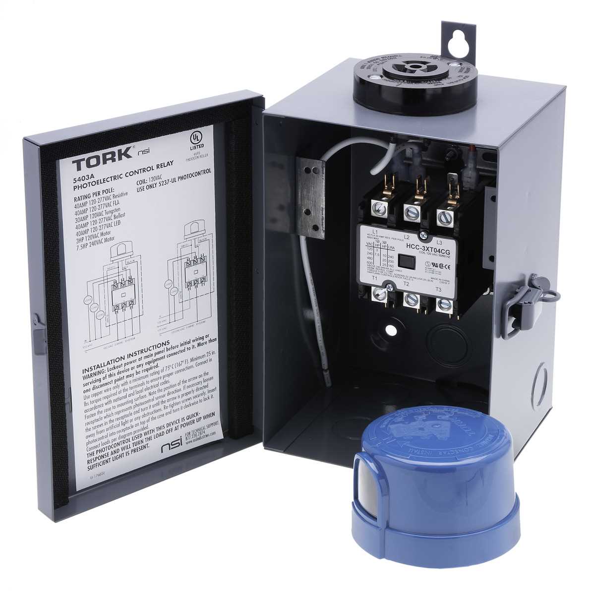 tork photocell wiring diagram