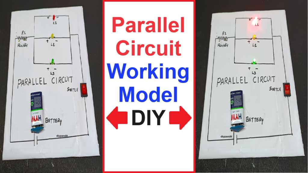led parallel circuit diagram
