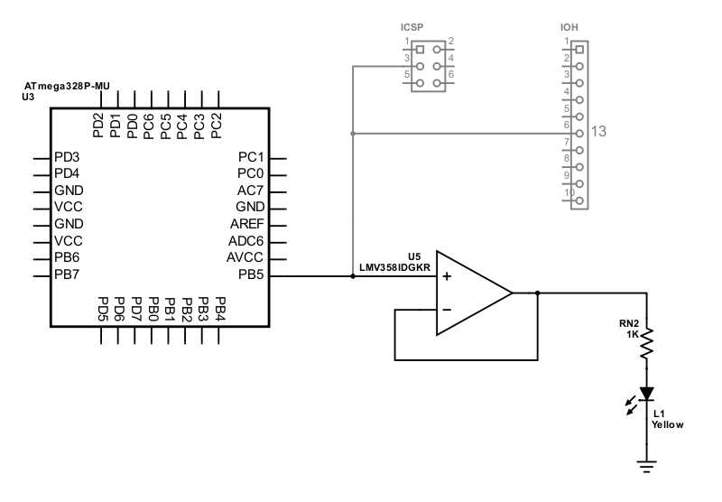 arduino led circuit diagram