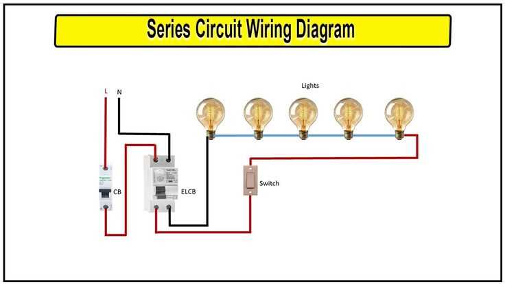 light bulb circuit diagram with switch