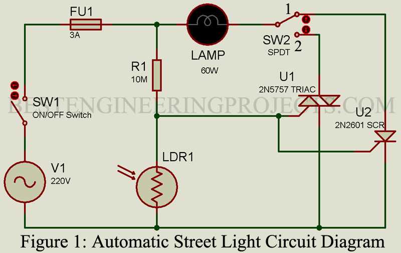 light circuit diagram