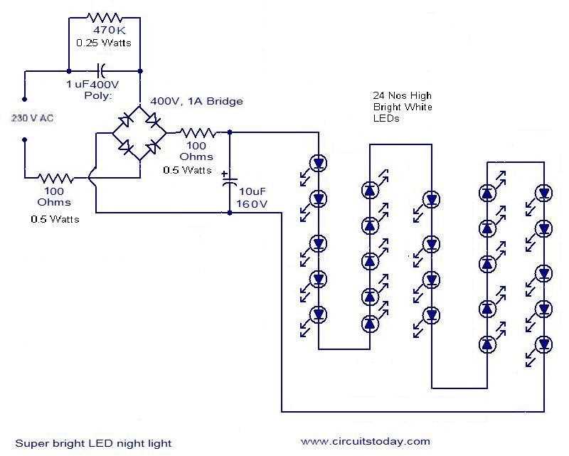light circuit diagram