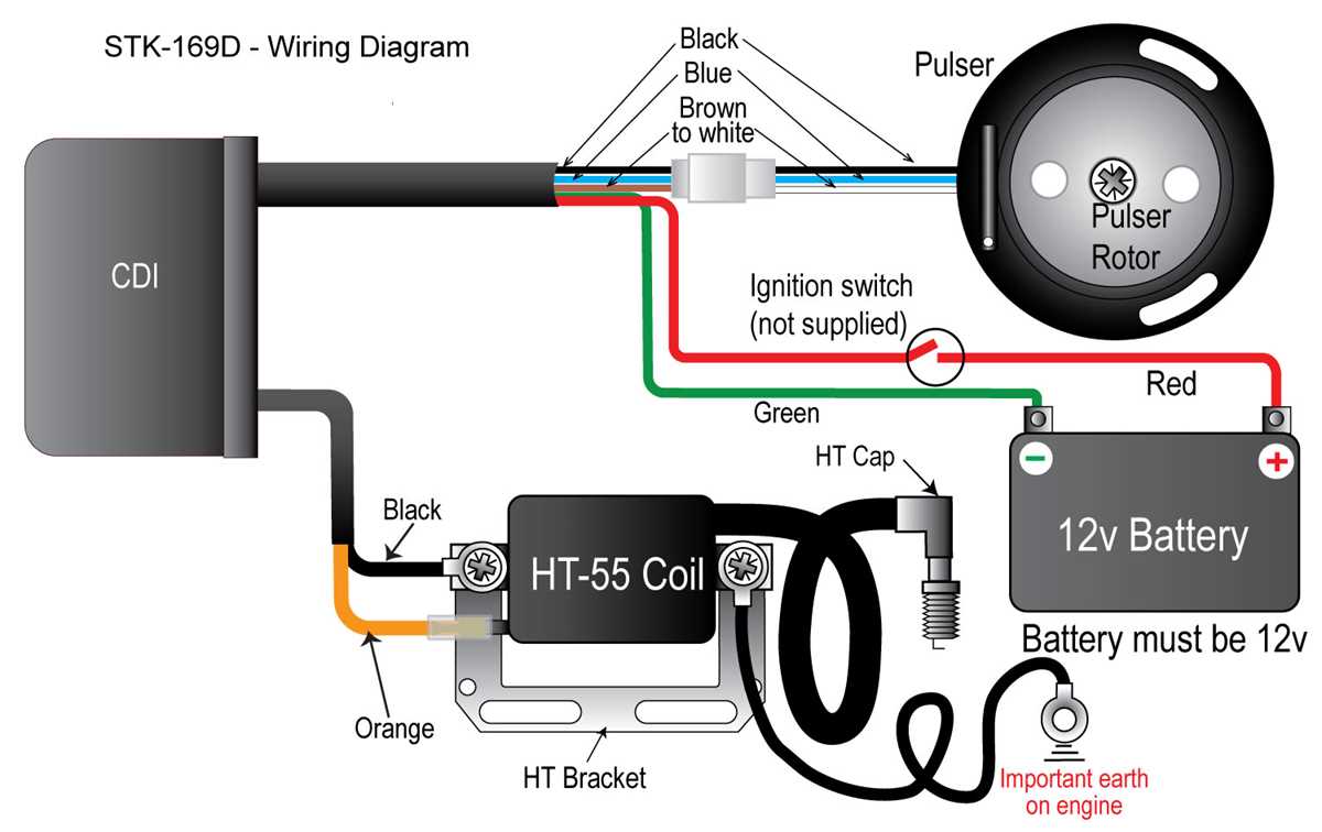 wiring diagram for ignition system