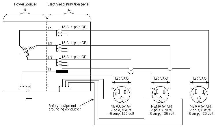 1 pole circuit breaker wiring diagram