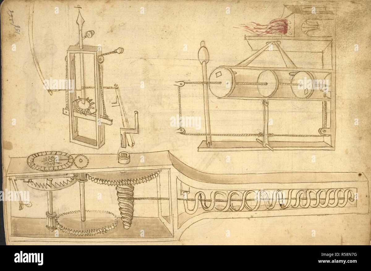 schematic diagram for siege machines