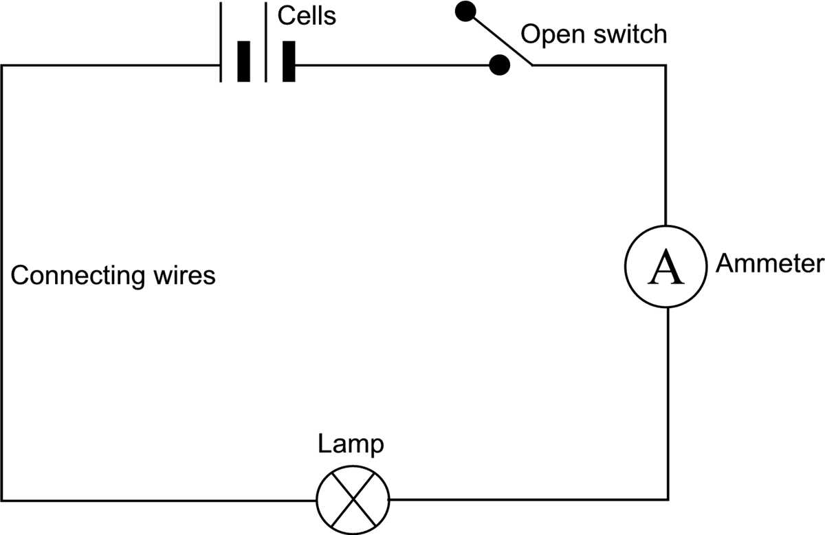 simple bulb circuit diagram