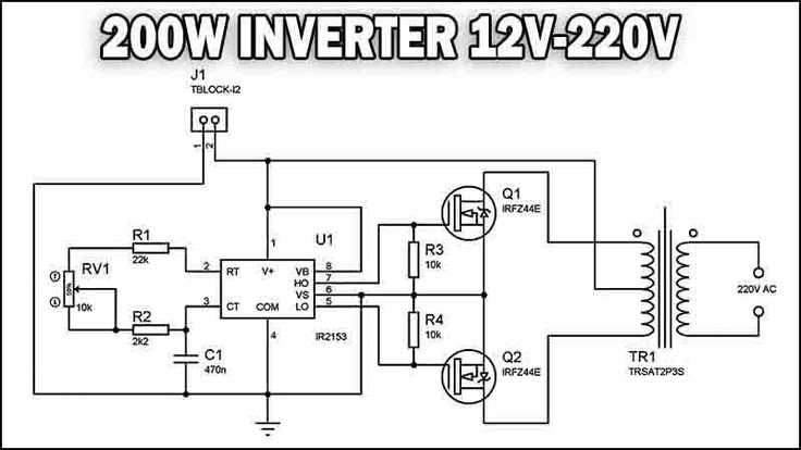 power supply 200w 36v 12v schematic diagram