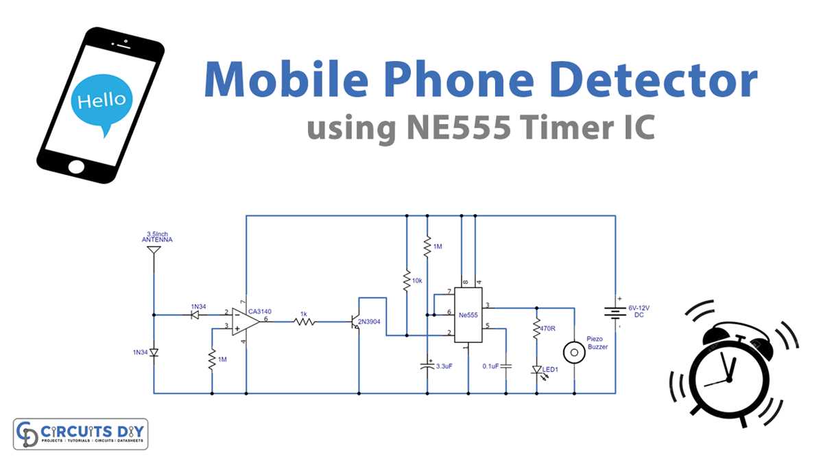 cell phone detector circuit diagram