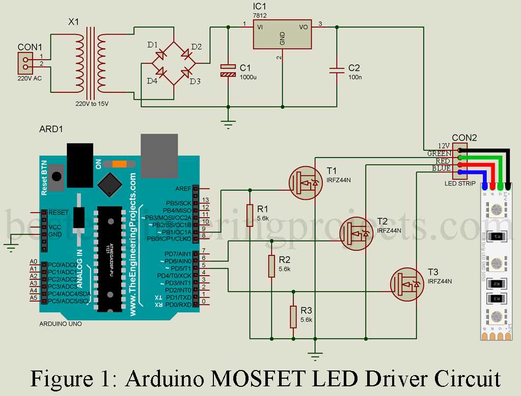 led driver schematic diagram