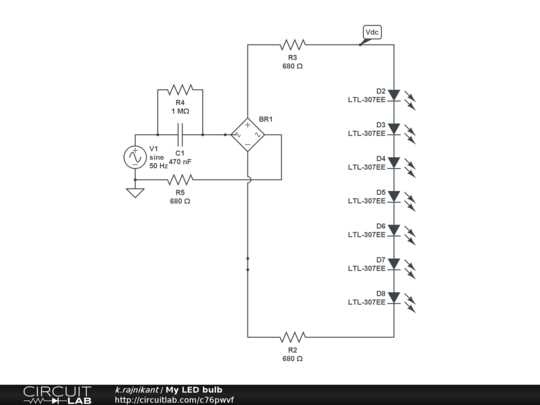 bulb diagram circuit