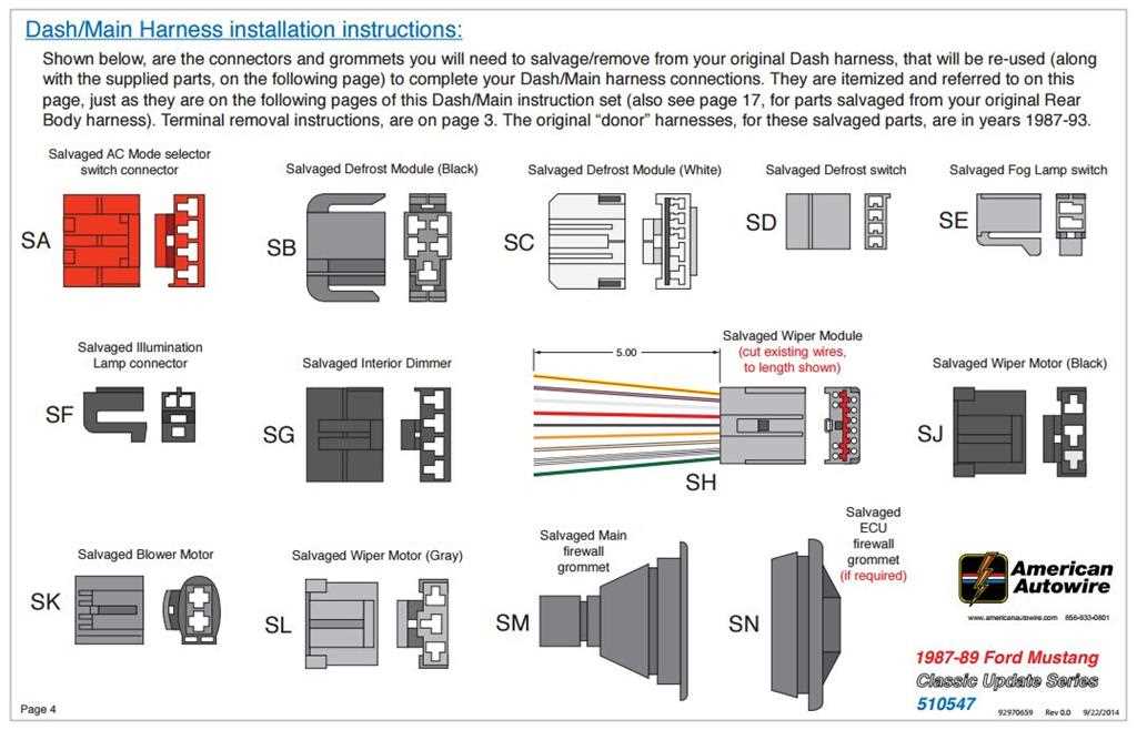 2014 mustang wiring harness diagram