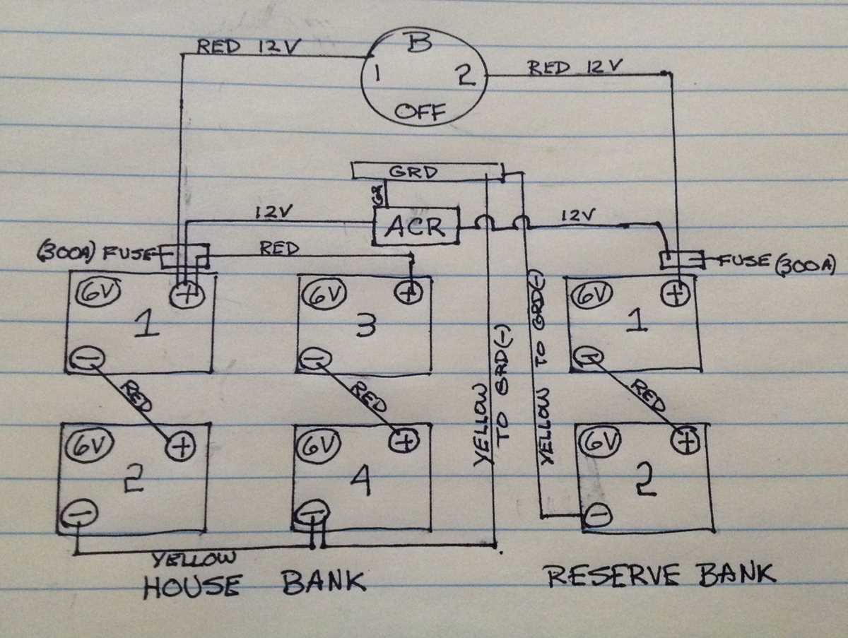 12v 48 volt battery wiring diagram