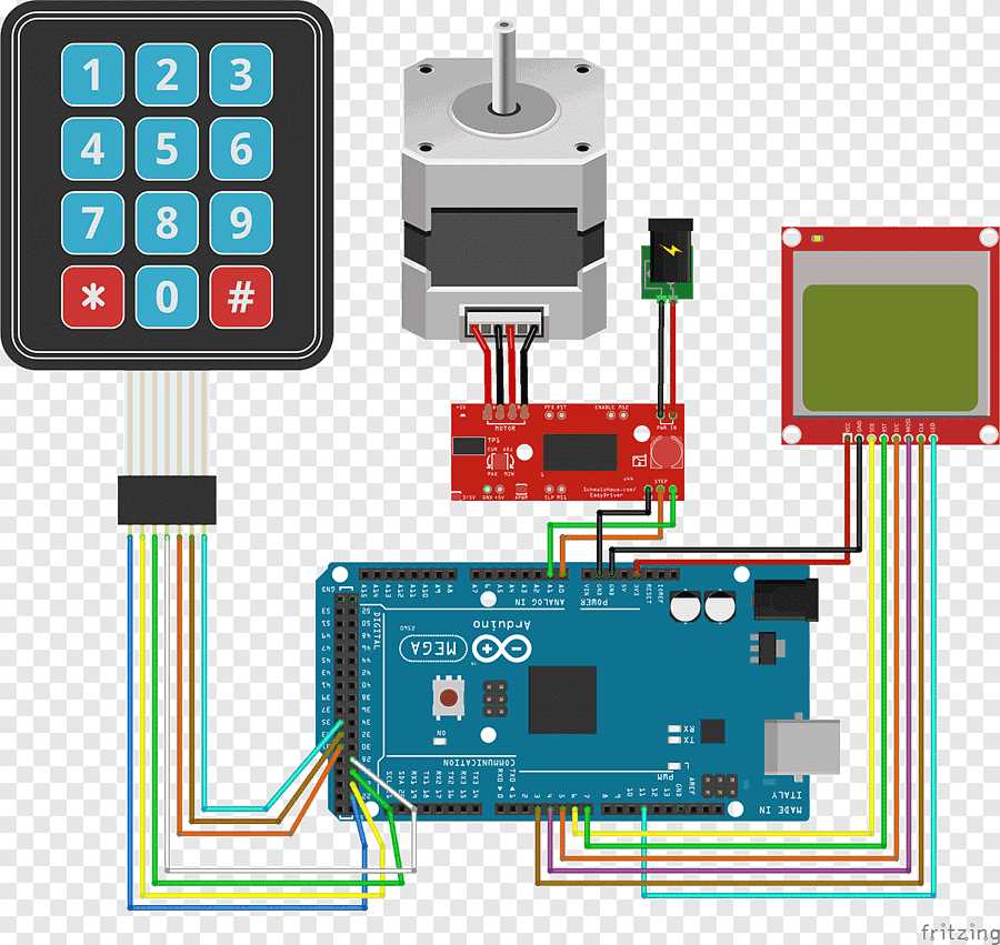 arduino microcontroller circuit diagram