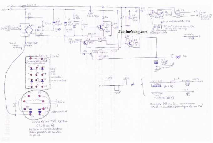 master clock schematic diagram