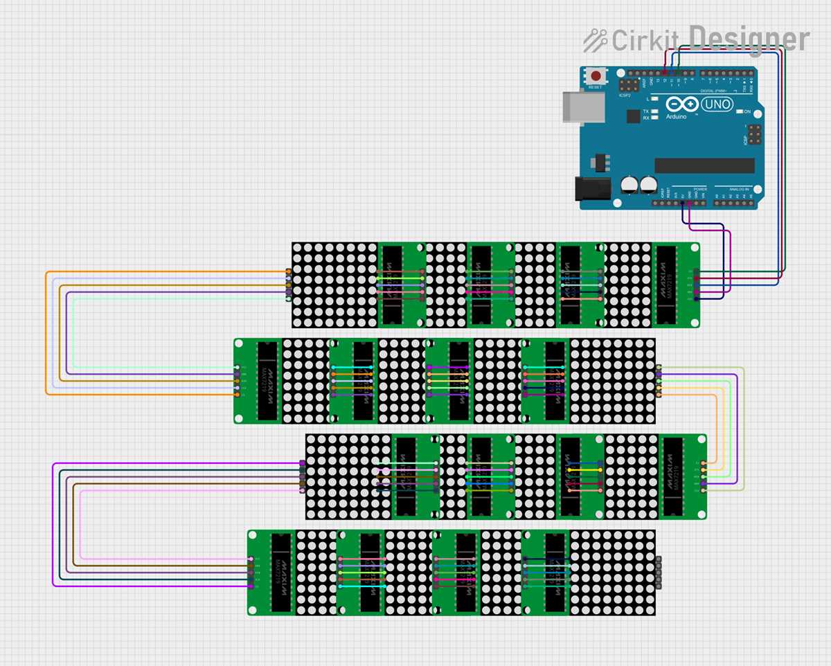 max7219 circuit diagram