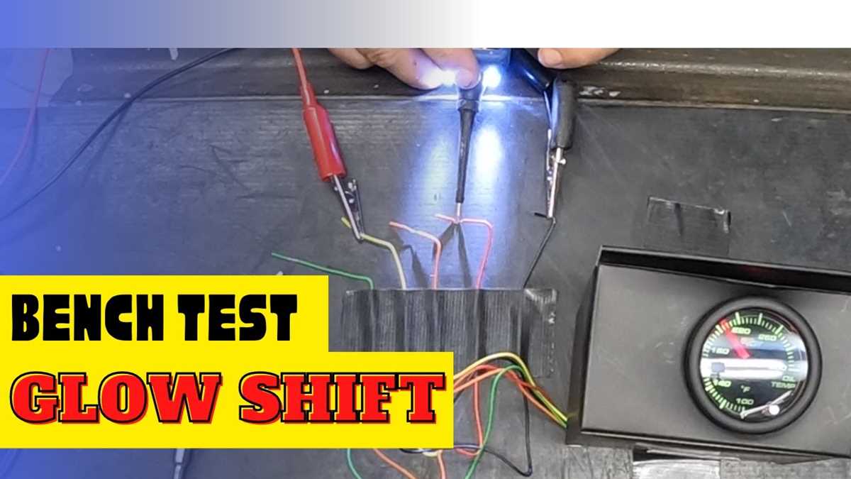 glowshift wiring diagram
