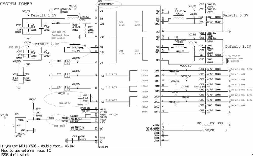 axp221 schematic diagram