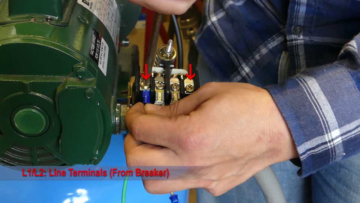wiring diagram for well pressure switch