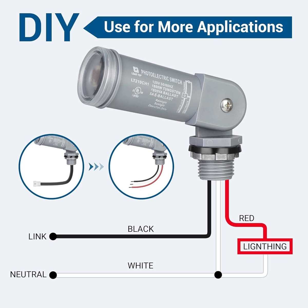 tork photocell wiring diagram