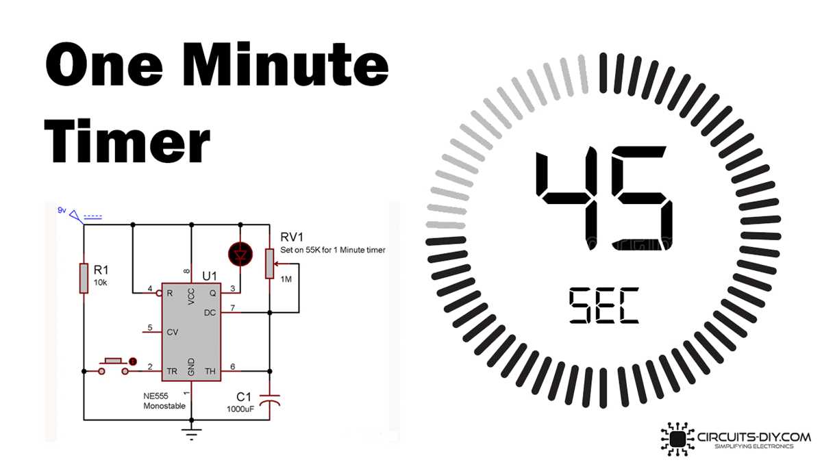 analog timer circuit diagram