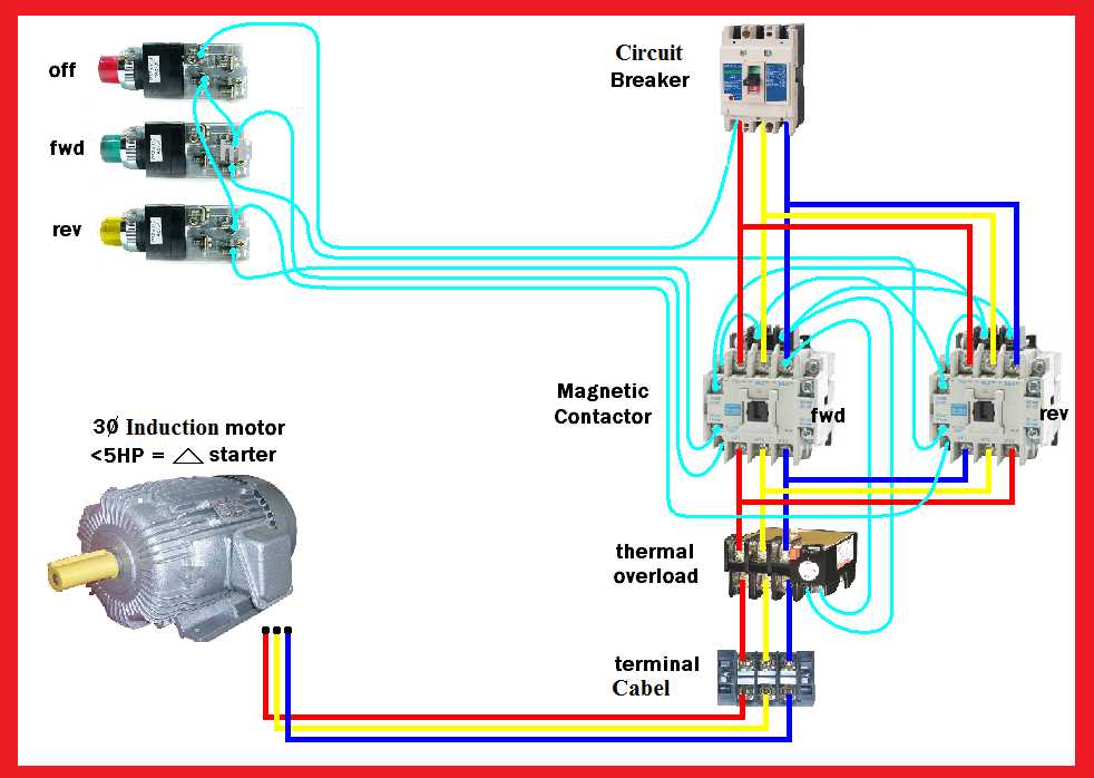 480 volt 3 phase wiring diagram
