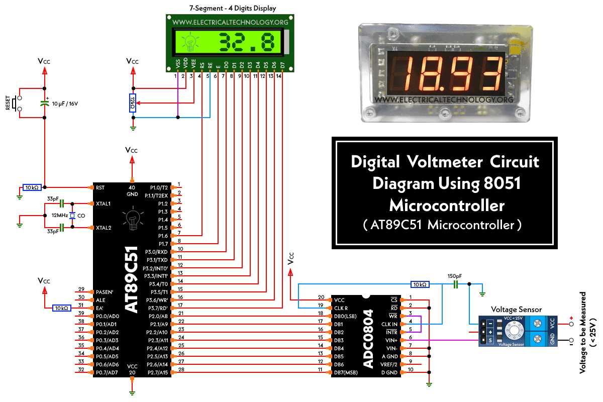 microcontroller schematic diagram