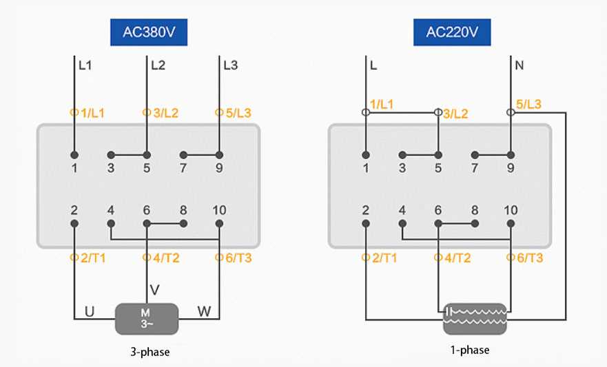3 phase rotary switch wiring diagram