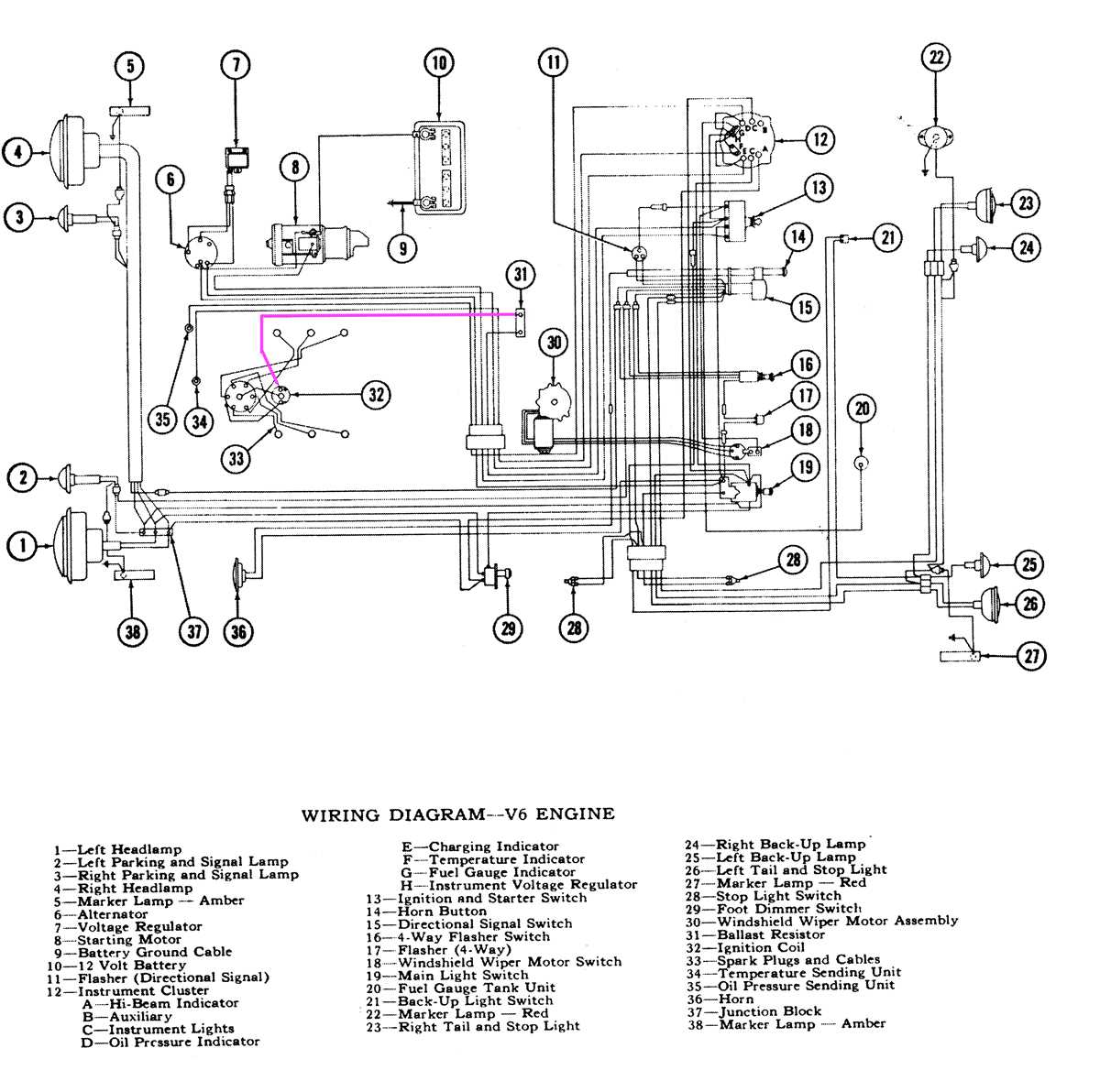 1976 cj5 wiring diagram