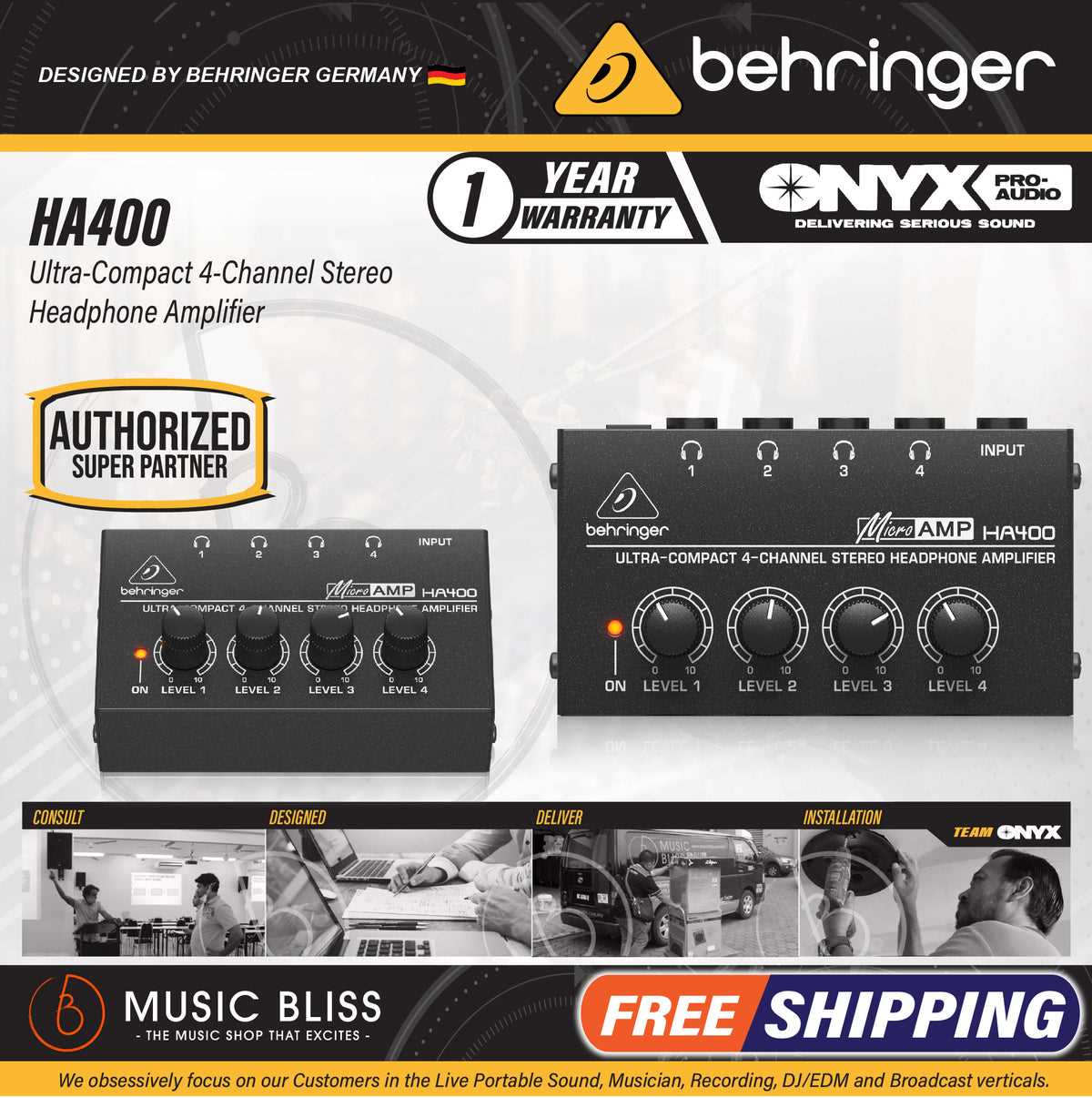 behringer ha400 schematic diagram