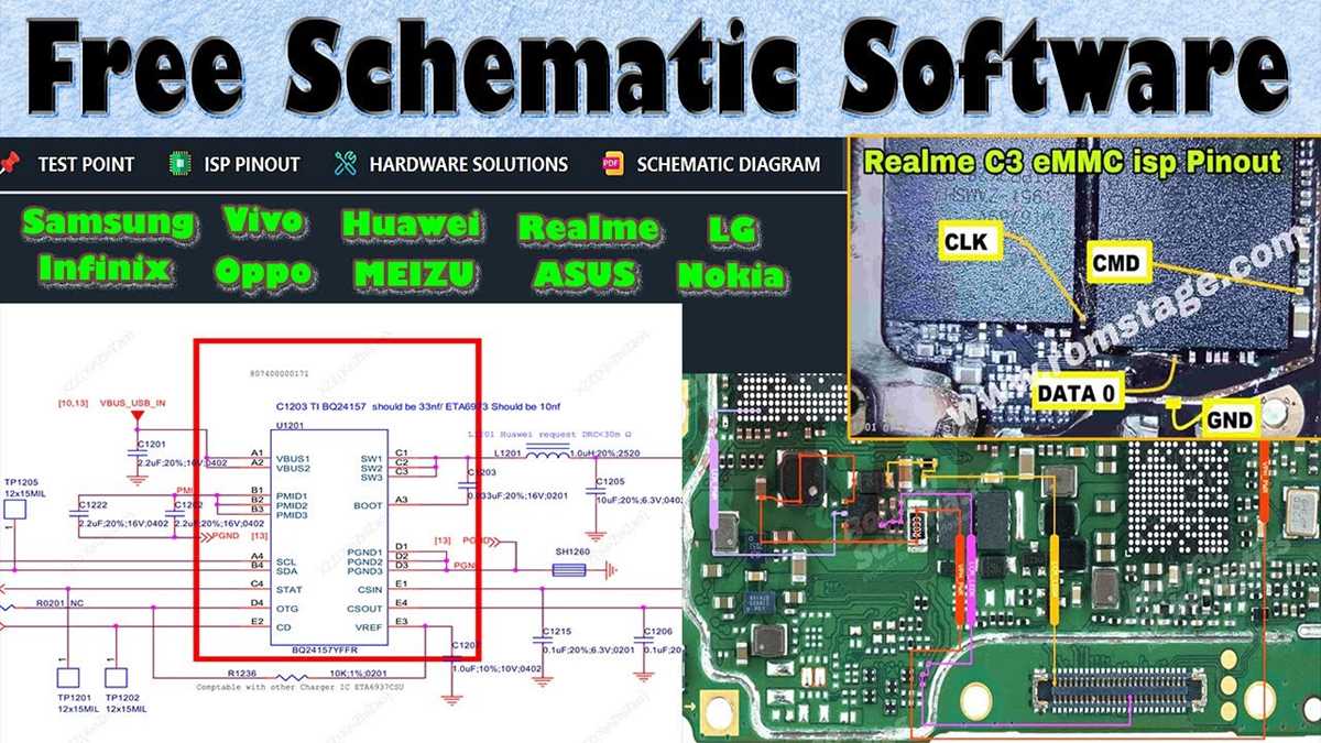 mobile phone circuit diagram