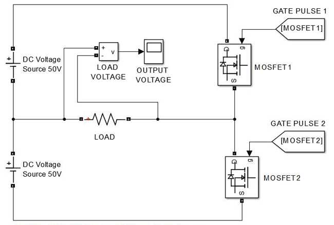 mosfet inverter schematic diagram