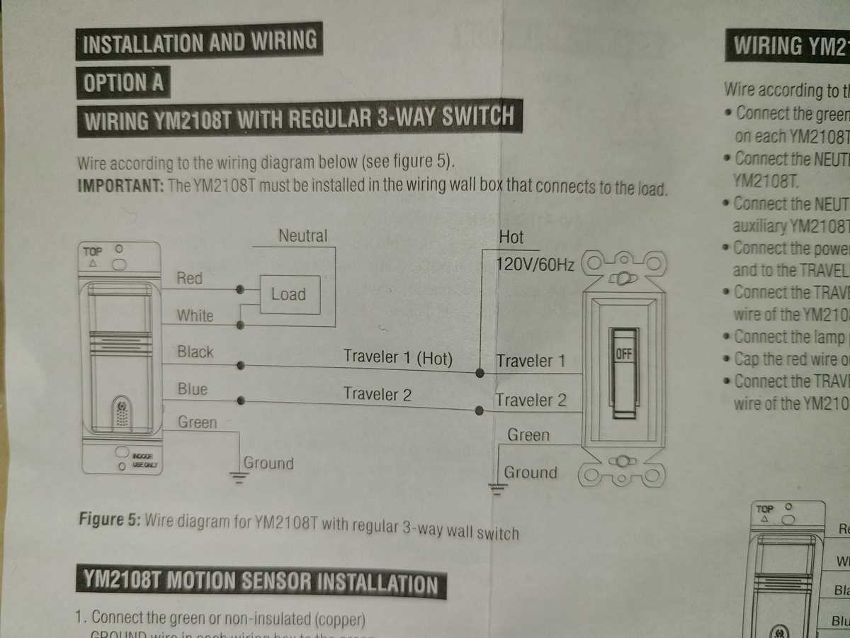 motion detector wiring diagram