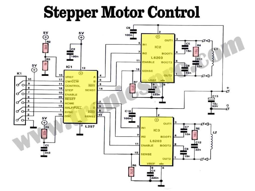 motor control circuit diagram