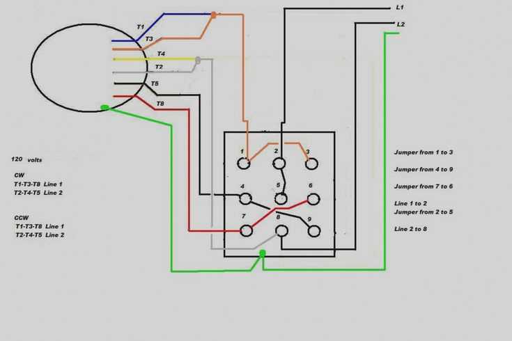 motor reversing circuit diagram