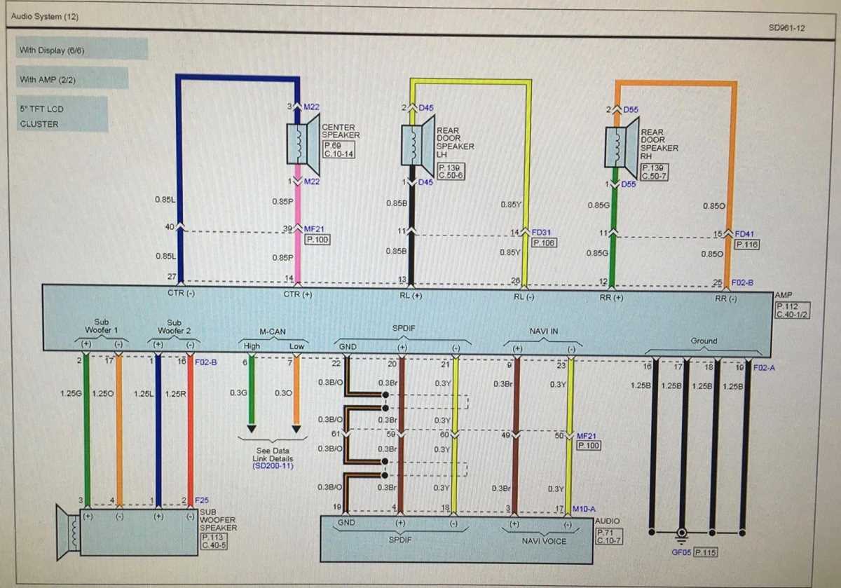2013 kia soul radio wiring diagram
