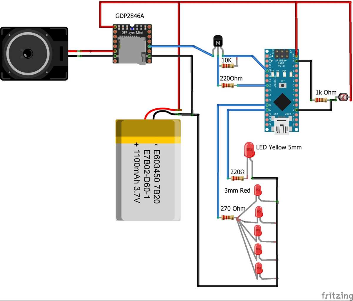 mp3 circuit diagram
