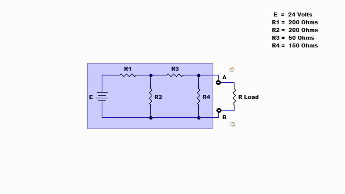 thevenin circuit diagram