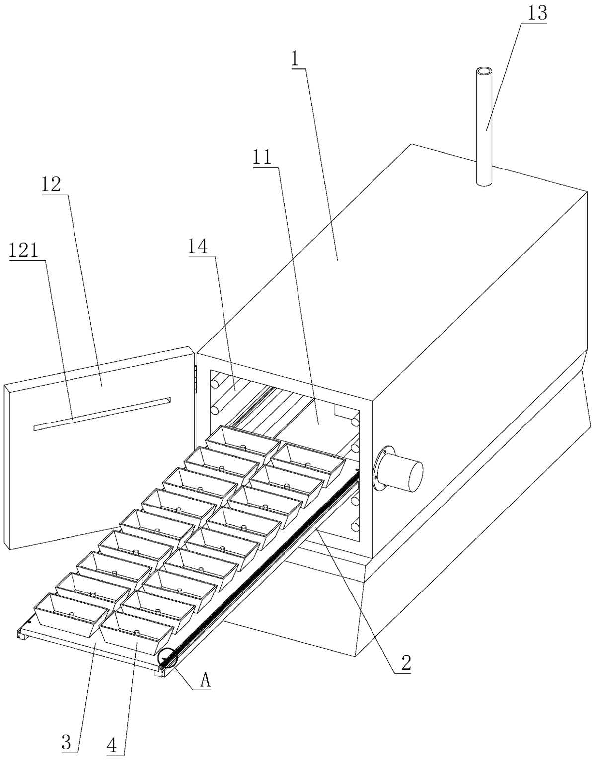 muffle furnace schematic diagram