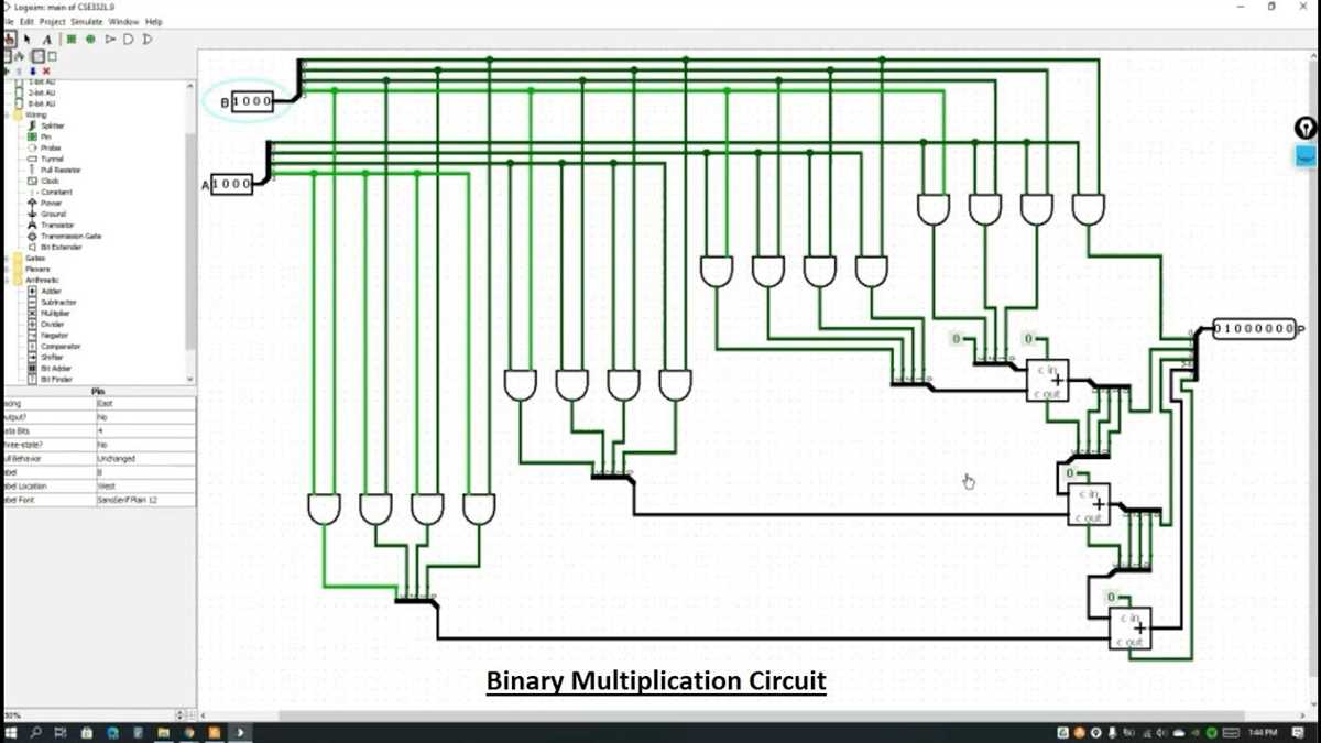 multiplication circuit diagram
