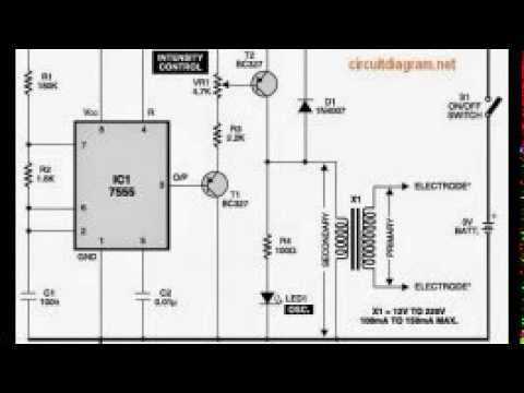 muscle stimulator circuit diagram muscle stimulator circuit diagram