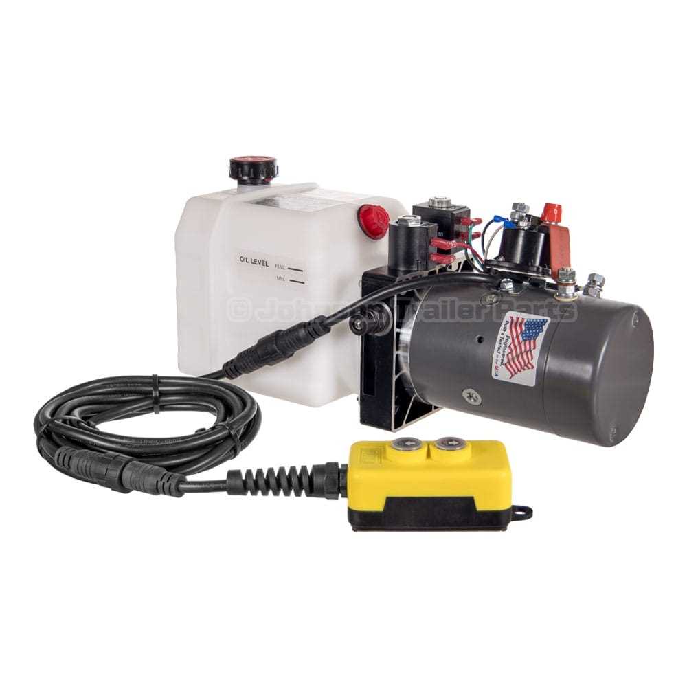 dump truck 12 volt hydraulic pump wiring diagram