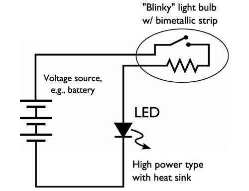 circuit diagram led