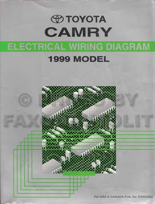 1999 toyota camry headlight wiring diagram