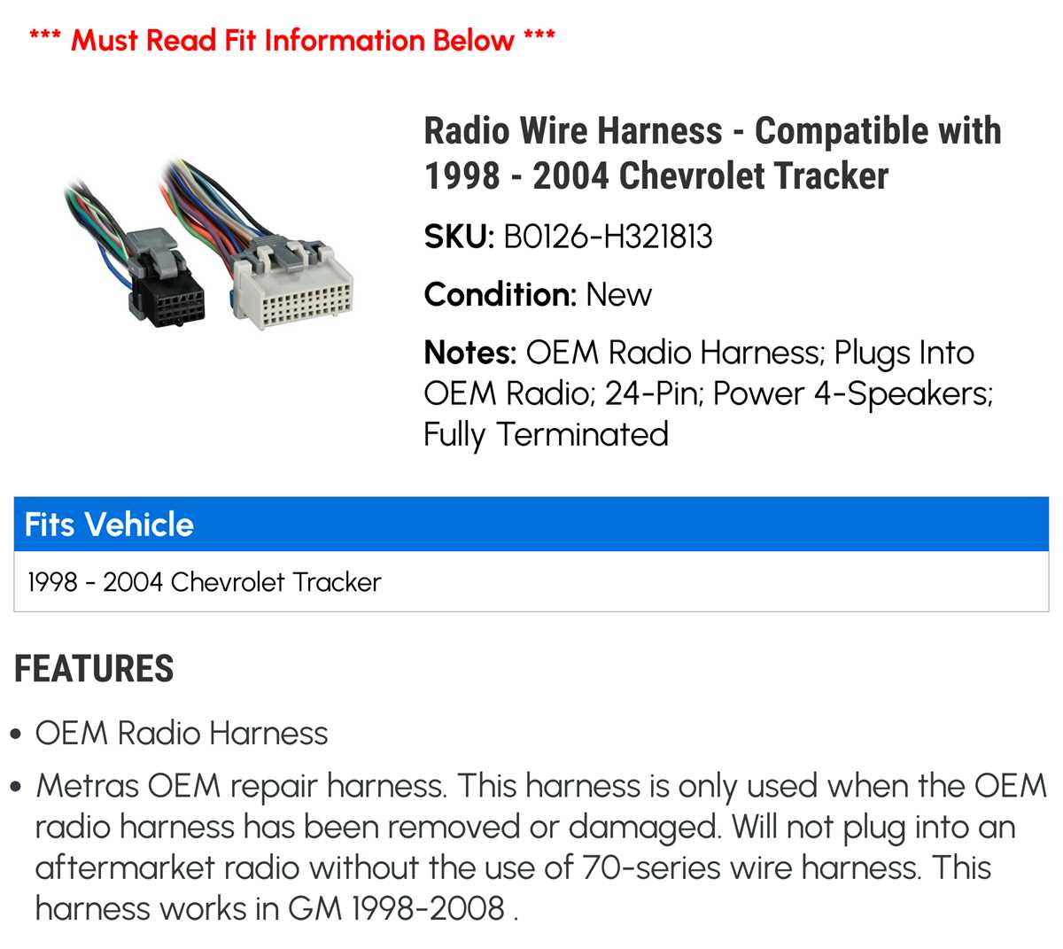 2001 chevy tracker wiring diagram
