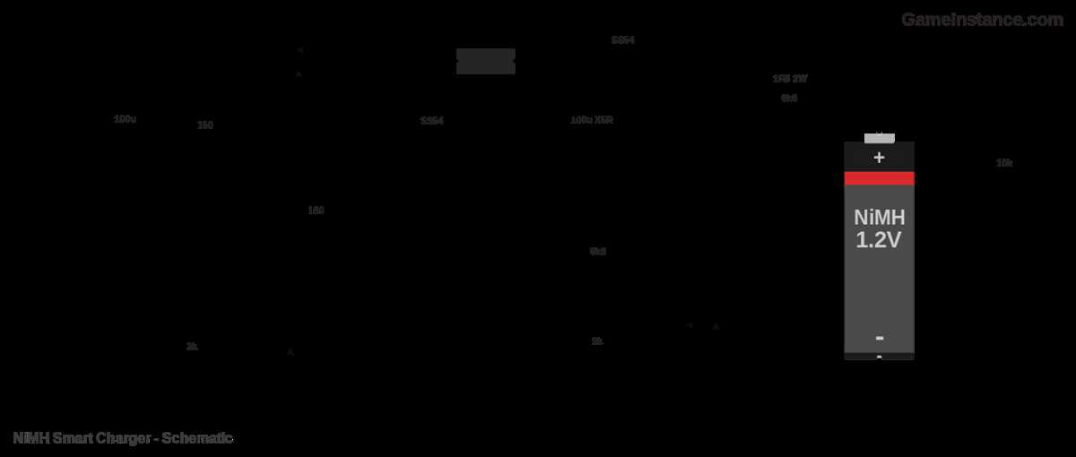 ni mh battery charger schematic diagram