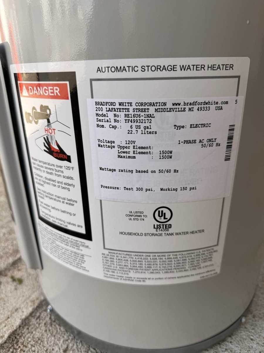 bradford white water heater wiring diagram