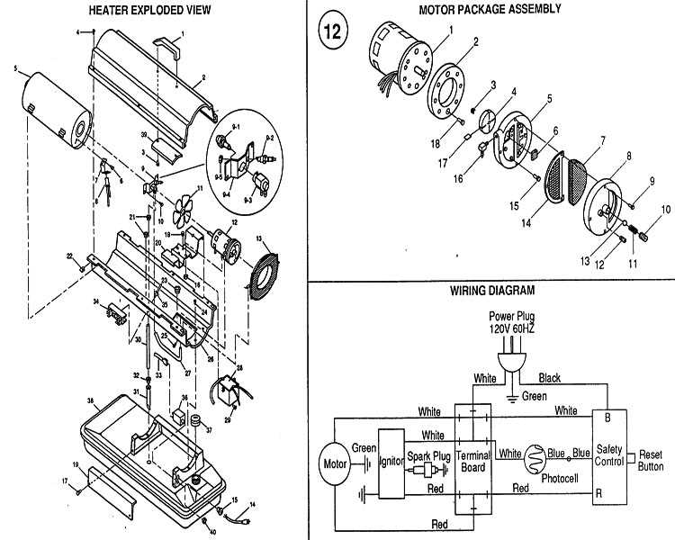 torpedo heater wiring diagram