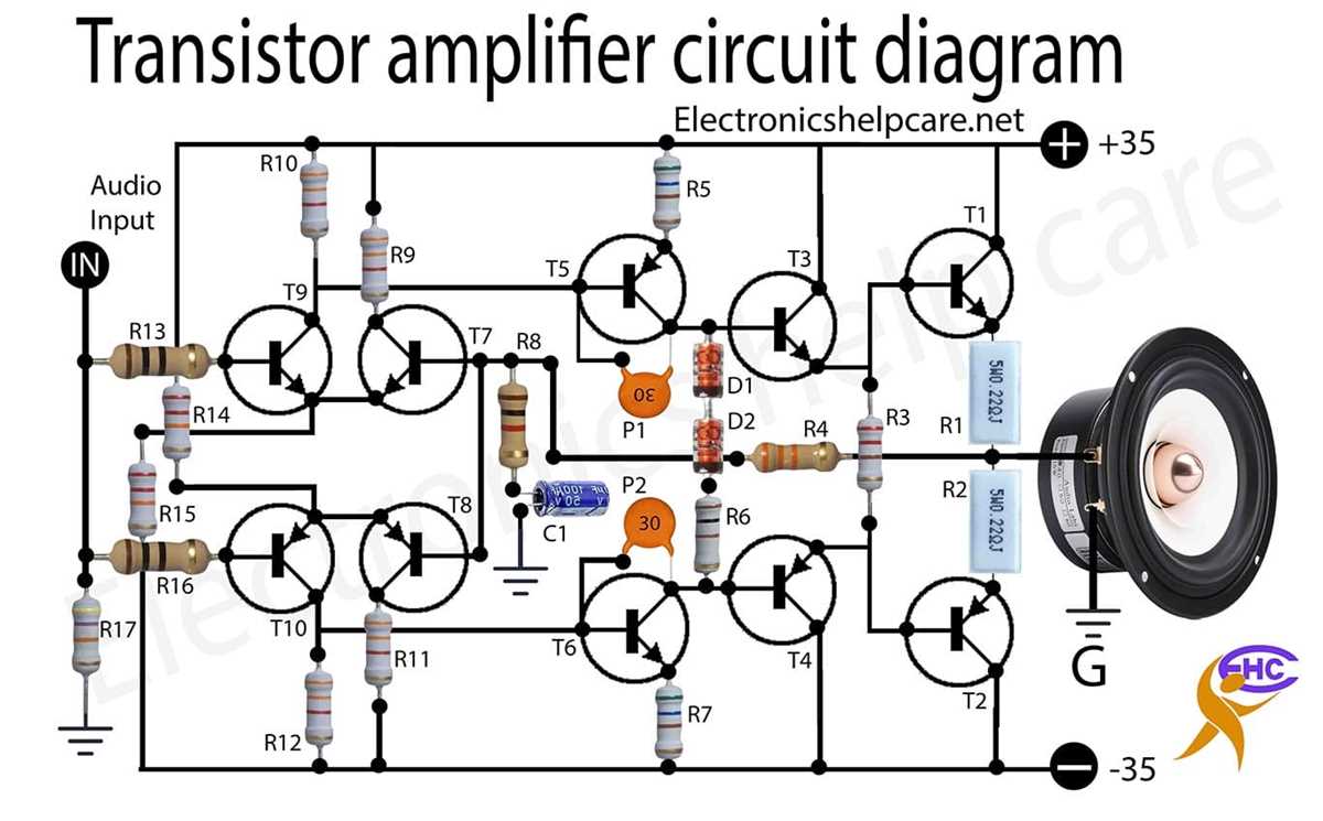 transistor equalizer circuit diagram