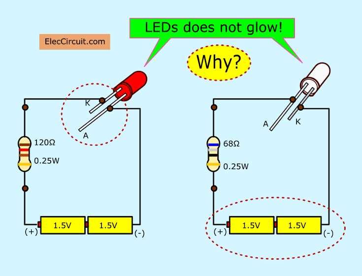 basic led circuit diagram